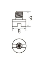 MIKUNI ミクニ 35990664/72.5 TM・TMR・HSR メインエアジェット N100.604 #72.5 補修部品