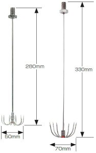 NPKナカジマ 2009 ごきげんミニギャフ/ごきげんミドルギャフ ミニ 280mm 釣り フィッシング 魚 釣具