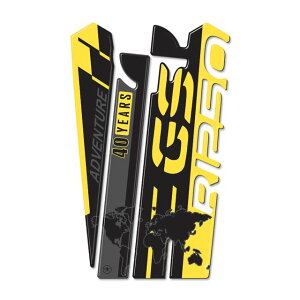 LabelBike LB-BTS005-Y 3D�^���N�X�e�b�J�[ 40Years GS Edition R1250GS ADV �^���N�p�b�h �V�[�� �O�� �ی� �h���X�A�b�v ODAX