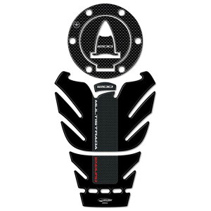 LabelBike LB-DSET107 3D�X�e�b�J�[�Z�b�g �J�[�{���v�����g Multistrada1200 �^���N �t���[�G���L���b�v �V�[�� �O�� �ی� �h���X�A�b�v ODAX
