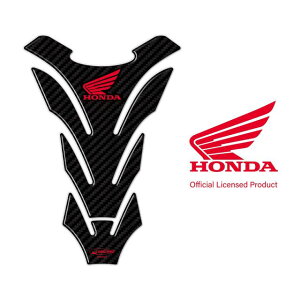 LabelBike LB-HTS001-R 3D�^���N�X�e�b�J�[ HONDA �J�[�{���v�����g/���b�h �^���N�p�b�h �V�[�� �O�� �ی� �h���X�A�b�v ODAX