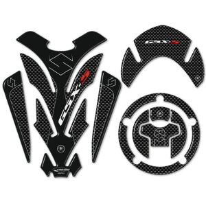LabelBike LB-SSET102 3D�X�e�b�J�[�Z�b�g �J�[�{���v�����g GSX-S1000/F �^���N �t���[�G���L���b�v �V�[�� �O�� �ی� �h���X�A�b�v ODAX