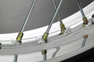 PMC ピーエムシー 72-5108/2 ユニクロメッキスポークセット リア W1 W3 H1/A〜F ドラム