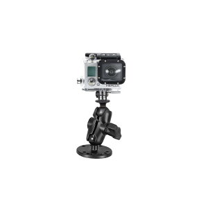 �����}�E���g RAM-B-138-A-GOP1U GoPro�}�E���g�����E���h�x�[�X�Z�b�g(�V���[�g�A�[��) �u���b�N 1�C���`�{�[�� 1����