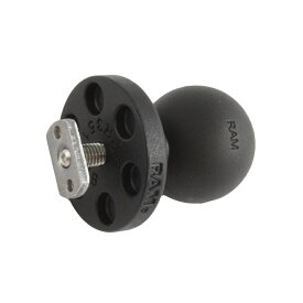 ラムマウント RAP-B-375U トラックボールベース(フラットパネル) ブラック 1インチボール 1個入り