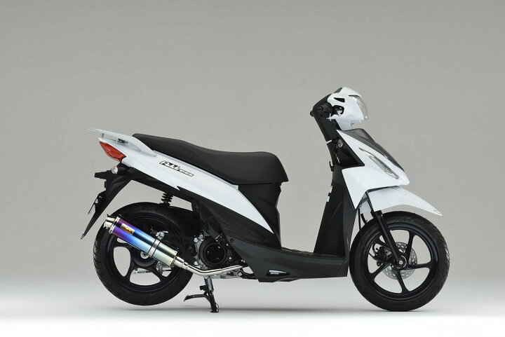 楽天市場】アドレス110 マフラー 22Racing チタン 337-009-01 