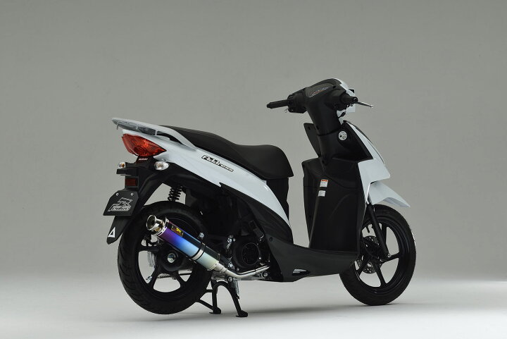 楽天市場】アドレス110 マフラー 22Racing チタン 337-009-01 