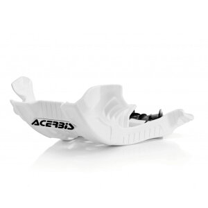 ACERBIS AC-23922WH/BK �X�L�b�h�v���[�g �z���C�g/�u���b�N YZ125 FANTIC XE125/XX125 �o�C�N
