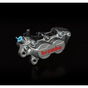 ブレンボ 20-5165-79 4ポット キャスティングキャリパー レッドロゴ チタン 40mmピッチ 左側 バイク