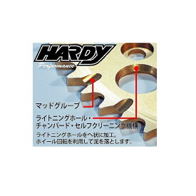 HARDY HS900450 TT-R/DT-WR/3ET/YZ 50T ラフ&ロード