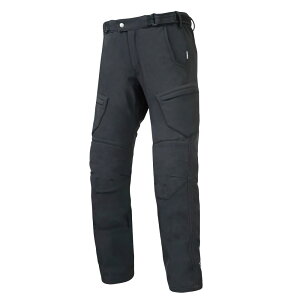 ラフ&ロード RR7724BK1 ソフトシェルウインドプルーフパンツ ブラック S プロテクター付 ズボン 冬用 バイクウェア ツーリング