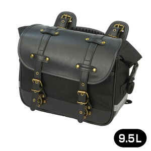 ���t&���[�h RA1037BK AQA DRY �V���O���T�h���o�b�O �u���b�N 9.5L �o�C�N �J�o�� ���[ �h��