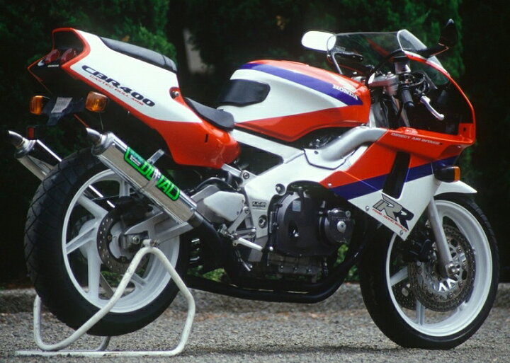楽天市場】RPM CBR400RR マフラー DUAL (デュアル) 左右出シ CBR400RR 