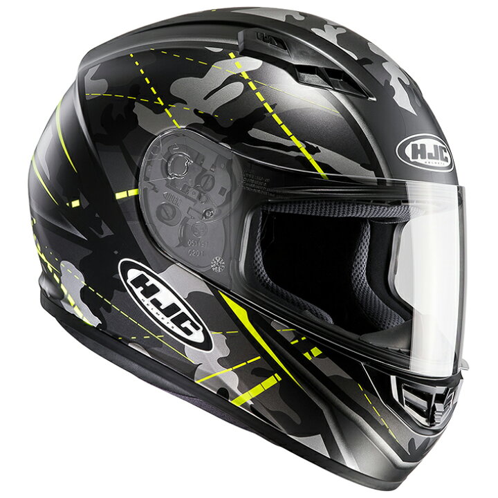 楽天市場】RSﾀｲﾁ HJH114 HJC CS-15 ｿﾝﾀﾝ ﾌﾙﾌｪｲｽﾍﾙﾒｯﾄ ｲｴﾛｰ XLｻｲｽﾞ 61 