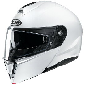 RSタイチ HJH191 i90ソリッド システムヘルメット パールホワイト Lサイズ フルフェイスヘルメット ツーリング 通勤通学 HJH191WH01L