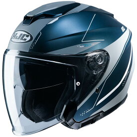 RSタイチ HJH215 i30 スライト オープンフェイスヘルメット ネイビー/グレー Sサイズ ヘルメット ツーリング 通勤通学 HJH215NV71S