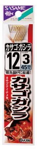 ササメ AA306 カサゴガシラ 糸付 金 10号 ハリス2 糸付鈎メバル カサゴ 根魚 釣針 針 はり 釣具 釣り つり