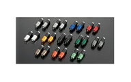 シフトアップ 400172-11 アルミグリップエンド φ22mm チタン シフトアップ 400172-11