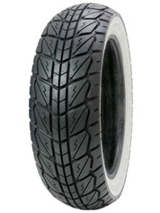 シンコー タイヤ SR723 フロント/リア 110/70-12 47P WW ホワイトウォール TL チューブレス バイアス 1本入 スクーター ミニバイク バイク