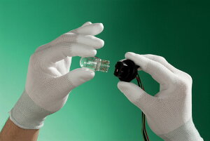 お得なまとめ買い ショーワグローブ B0601-L10P トップフィット手袋 ホワイト 白 左右兼用 Lサイズ 10双手袋 てぶくろ 手袋 すべり止め 網目 細かい 簡易包装