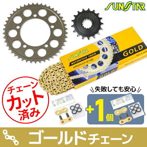 �T���X�^�[ KS4C413 �X�v���P�b�g&�`�F�[���L�b�g �S�[���h 525 �t�����g17T ���A45T S1000XR(HP�b���z�C�[���s��) 15-19�N 3�_�Z�b�g �X�v���P