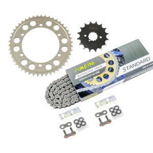 �T���X�^�[ KS5B311 �X�v���P�b�g&�`�F�[���L�b�g �V���o�[ 530 �t�����g16T ���A47T GPX750R 87-88�N 3�_�Z�b�g SUNSTAR�`�F�[�� �X�v���P