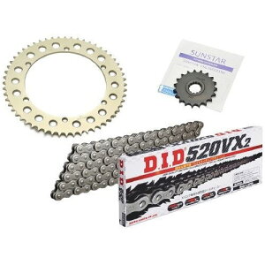 �T���X�^�[ KD57511 �X�v���P�b�g&�`�F�[���L�b�g �O���[ 530 �t�����g14T ���A42T 3�_�Z�b�g RF600R �A���~ DID�`�F�[�� �X�v���P SUNSTAR
