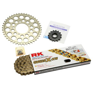 �T���X�^�[ KR42207 �X�v���P�b�g&�`�F�[���L�b�g �S�[���h 525 �t�����g16T ���A44T 3�_�Z�b�g VRX Roadster 95�N-99�N ���[�h�X�^�[ RK�`�F�[�� �X�v���P