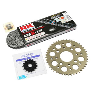 �T���X�^�[ KR20105 �X�v���P�b�g&�`�F�[���L�b�g �X�`�[�� 428 �t�����g15T ���A45T 3�_�Z�b�g TW225E 2002-07�N RK�`�F�[�� �X�v���P �`�F�[��