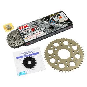 �T���X�^�[ KR21102 �X�v���P�b�g&�`�F�[���L�b�g �V���o�[ 428 �t�����g14T ���A48T 3�_�Z�b�g ���}�n XSR155 RK�`�F�[�� �X�v���P �`�F�[��