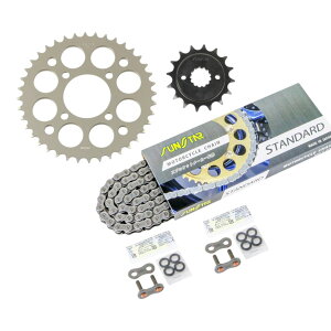 �T���X�^�[ KS3H701 �X�v���P�b�g&�`�F�[���L�b�g �X�^���_�[�h 520 �t�����g16T ���A40T 3�_�Z�b�g Z400FX 520�R���o�[�g 79�N-80�N �X�v���P �`�F�[��