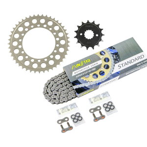 �T���X�^�[ KS3L601 �X�v���P�b�g&�`�F�[���L�b�g �X�^���_�[�h 520 �t�����g15T ���A44T 3�_�Z�b�g �J���T�L ZX-4 88�N �X�v���P �`�F�[�� �V���o�[