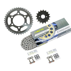 �T���X�^�[ KS40715 �X�v���P�b�g&�`�F�[���L�b�g �X�^���_�[�h 525 �t�����g16T ���A40T 3�_�Z�b�g Z750FX(2)/(3) (E1 / L1) 80�N-84�N Z750GP 82�N