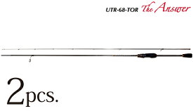 TICT ティクト SRAM スラム UTR-68-TOR The Answer ジ・アンサー カーボンソリッド 6フィート8インチ/203cm 55g 竿 ロッド ルアー ジグ アジング 軽量 釣具