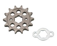 キタコ 530-1444015 Fギヤ スプロケット 15T グロム(428)レーシング