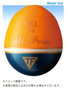 釣研 144020 オールフリー オレンジ G2 中通しウキ チヌ クロダイ どんぐり 口太 尾長 仕掛けウキ 浮き うき 釣り 海