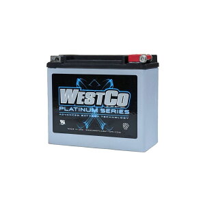 �E�G�X�g�R WCP20L �o�b�e���[ Platinum 12V/18Ah �n�[���[�_�r�b�h�\�� �o�C�N �[�d