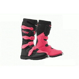 THOR ソアー 3410-2227 MXブーツ BLITZ XP ブリッツ XP ブラック/ピンク 5サイズ レディース 女性 靴 くつ 保護 オフロード ウエストウッド