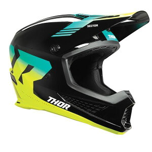 THOR 0110-8099 24���f�� SECTOR2 SG �w�����b�g CARVE �u���b�N/�A�V�b�h M(57-58cm) �o�C�N ���C�f�B���O �� �ی�