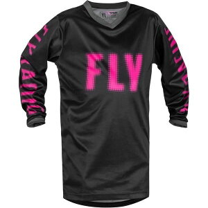 FLY 376-221YX 23 F-16 MXジャージ ブラック/ピンク XL キッズ バイク 子供 ウェア