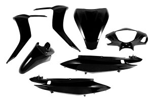 ホンダ ディオ110 JF31 外装7点セット 黒 高品質 台湾製 DIO110 Dio110 ブリーズ110 Breeze110 外装セット バイクパーツセンター