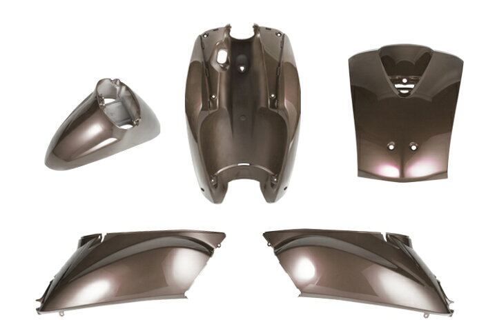 楽天市場】ホンダ トゥデイ AF61 外装 カウル セット 5点 茶 ブラウン 