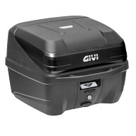 GIVI (ジビ) バイク用 リアボックス 32L ブラック ブラックパネル 黒 モノロックケース B32N givi リアボ…