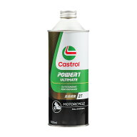 バイクパーツセンター カストロール POWER 1 ULTIMATE 2T 2サイクルオイル エンジンオイル 500ml