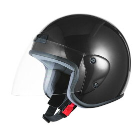 バイクヘルメット ジェットヘルメット ブラック フリーサイズ SG規格適合 PSCマーク付 バイク オートバイ ヘルメット バイクパーツセンター