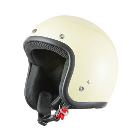 バイクヘルメット スモールジェット ベージュ フリーサイズ SG規格適合 PSCマーク付 バイク オートバイ ヘルメット バイクパーツセンター