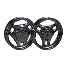 スズキ レッツ2/4 10インチ ドラムブレーキ用ホイル 前後セット ホイール Let's Let's2 Let's4 スズキ原付用 バイクパーツセンター