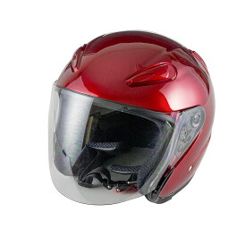楽天市場 ジェットヘルメット 赤の通販