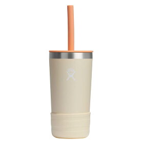 ハイドロフラスク Hydro Flask 12oz KIDS TUMBLER WITH STRAW LID Coconut 8901770151251子ども用 ストロー付