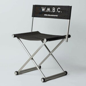 R muraco W.M.B.C x muraco FOLDING CHAIR Black MFU2251010309 [܏݃`FA]
